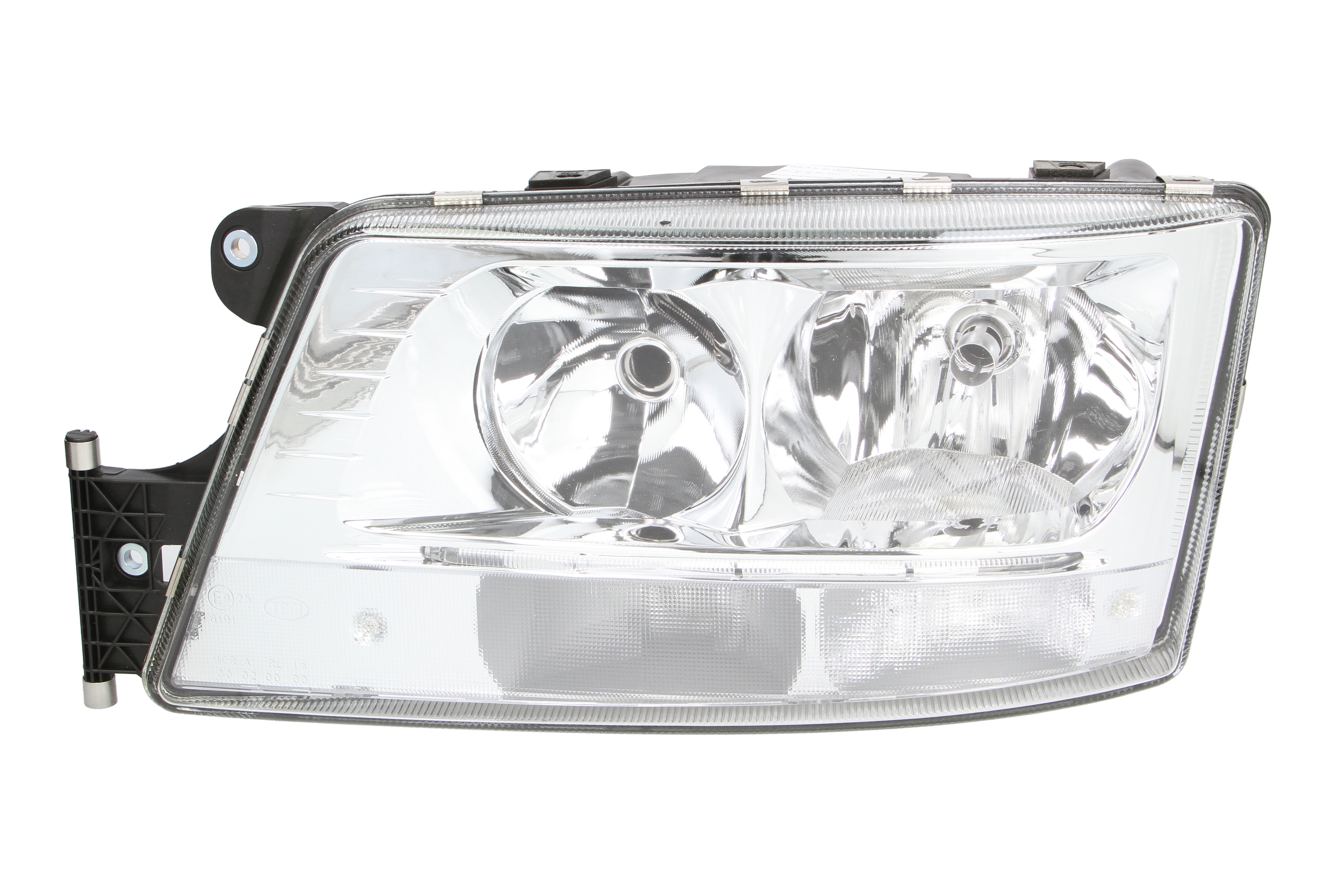 Фара лів (H7/LED/PY21W, ручн, без мотора, колір відбивача: хром) MAN TGS I, TGX I 06.06-