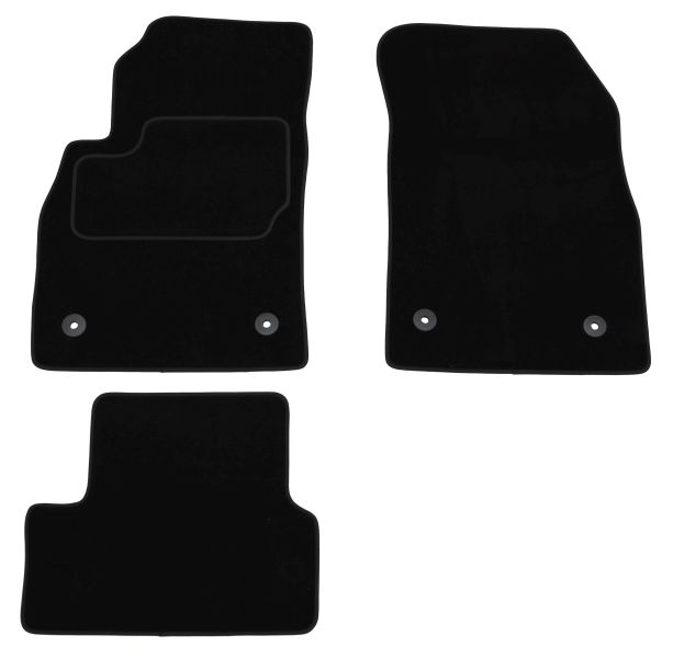 Set Covorase Auto Si Tavita Portbagaj CHEVROLET CRUZE Hatchback (J305) din 2011-2015, Cauciuc, Protectie Porbagaj, 4x Stickere auto cu CHEVROLET