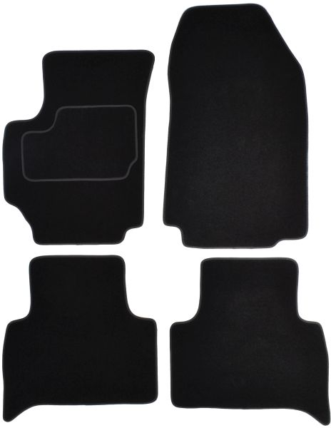 Set Covorase Auto Si Tavita Portbagaj FIAT CROMA (194_) din 2005-2011, Cauciuc, Protectie Porbagaj, 4x Stickere auto cu FIAT