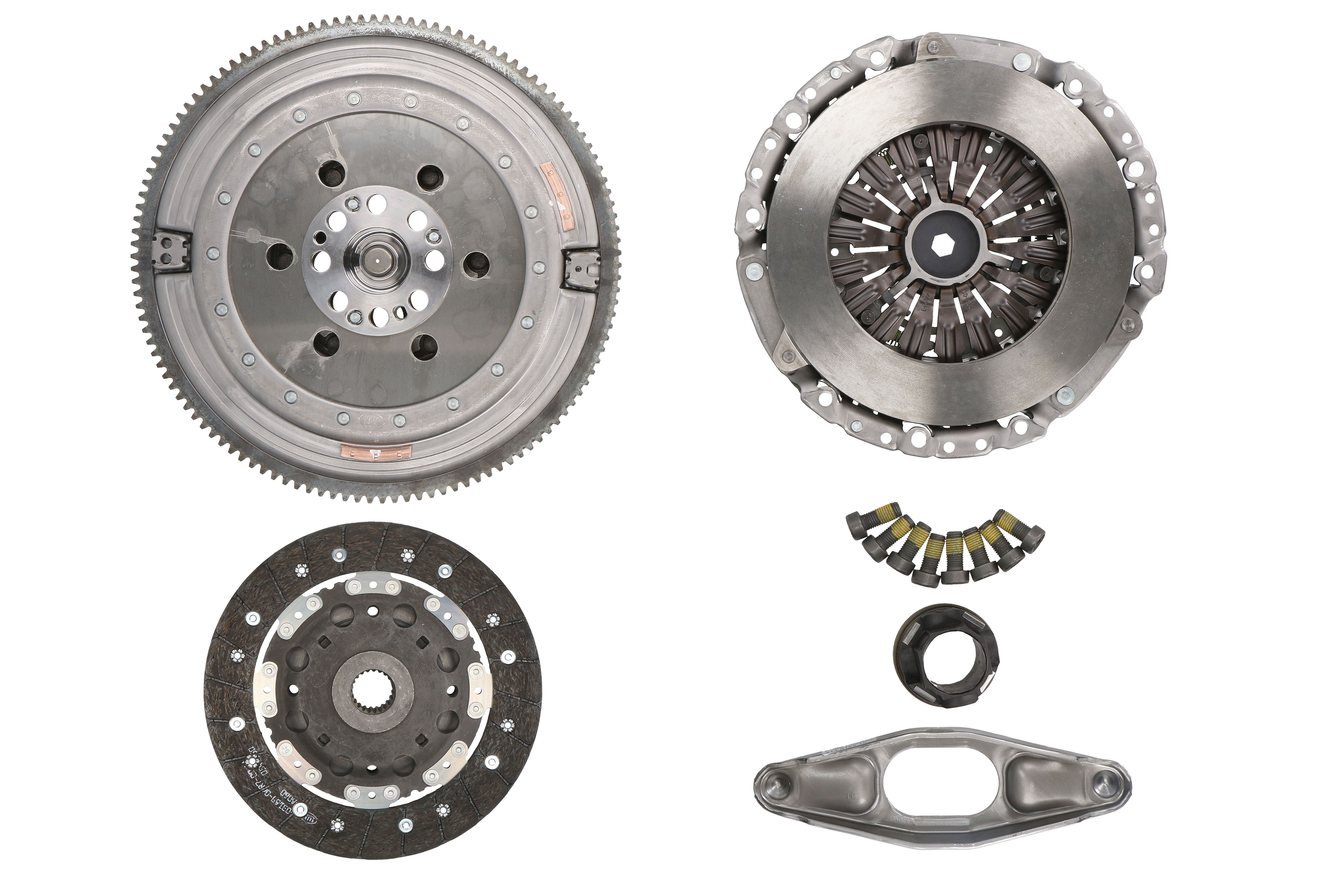(EN) Self-adjusting clutch kit with dual-mass flywheel (з болтами: так, 240мм) BMW 1 (E81), 1 (E82), 1 (E87), 1 (E88), 3 (E91), 5 (E60), X1 (E84) 2.0D 09.06-06.15 фото 2