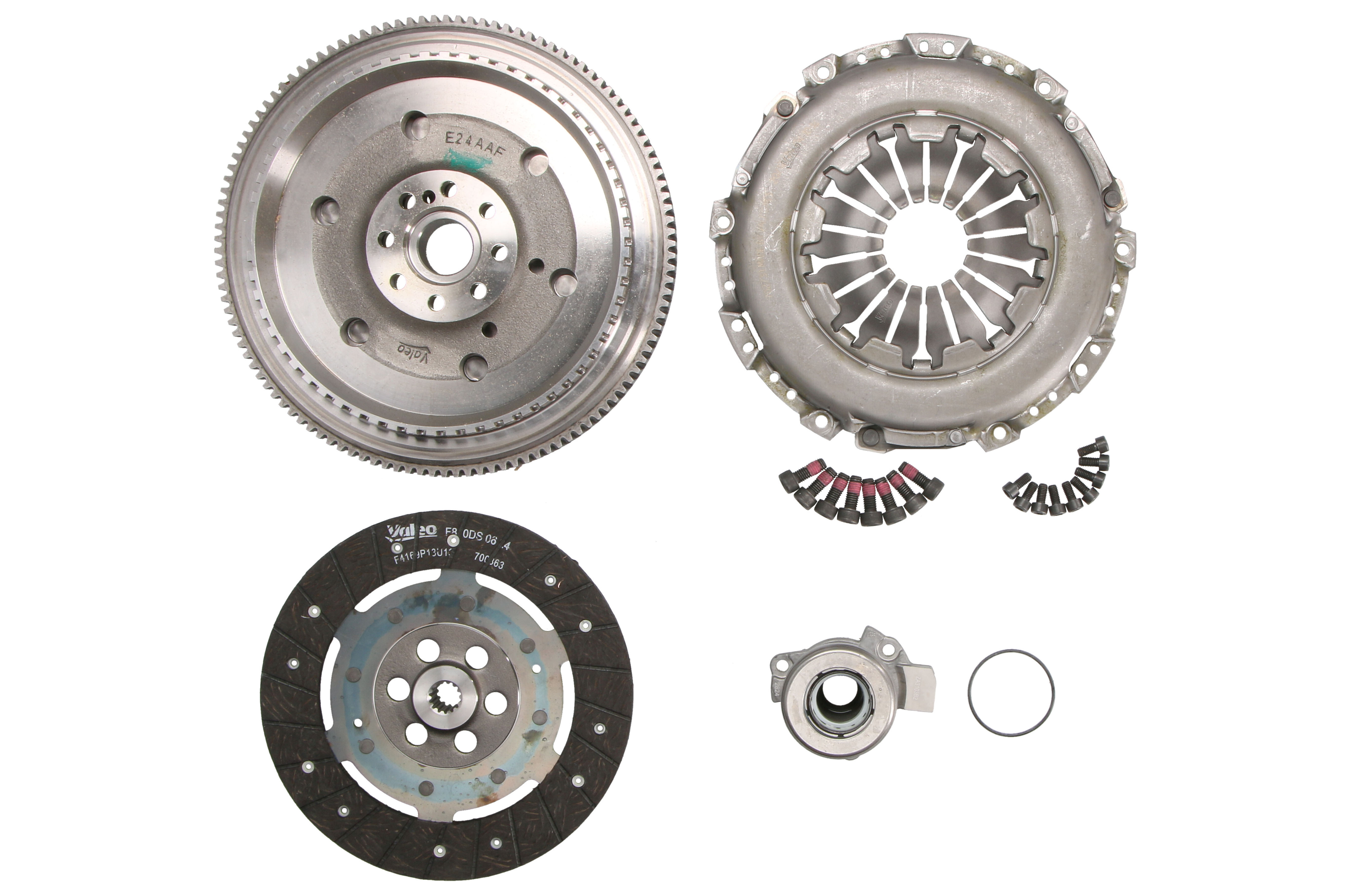 Комплект зчеплення з маховиком FULLPACKS HYDRAULIC APPLICATIONS (INCLUDING 4 PARTS) VALEO (837476) Valeo фото 3