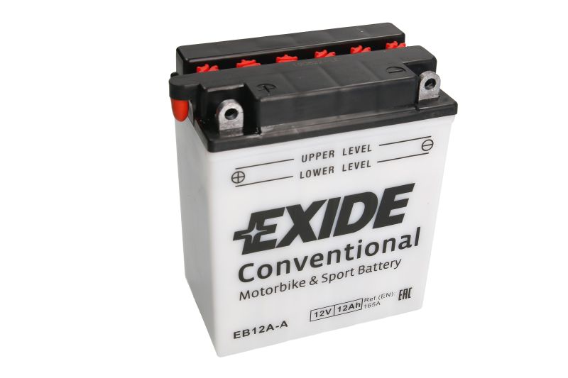 EXIDE startovací baterie BENELLI 250 250 4 76, 650 650 SPORT 78-82, DUCATI SS 900 MHR (M.HAILW.REPL.) 77-81, HONDA CB 500 (FOUR), 500T (TWIN), 450S, 250G, 400A HAWK HONDAMATIC, 650B, 550F (SUPERSPORT), 250ND (EURO), 250TII, 450SC (NIGHT HAWK), 400T (HAWK)