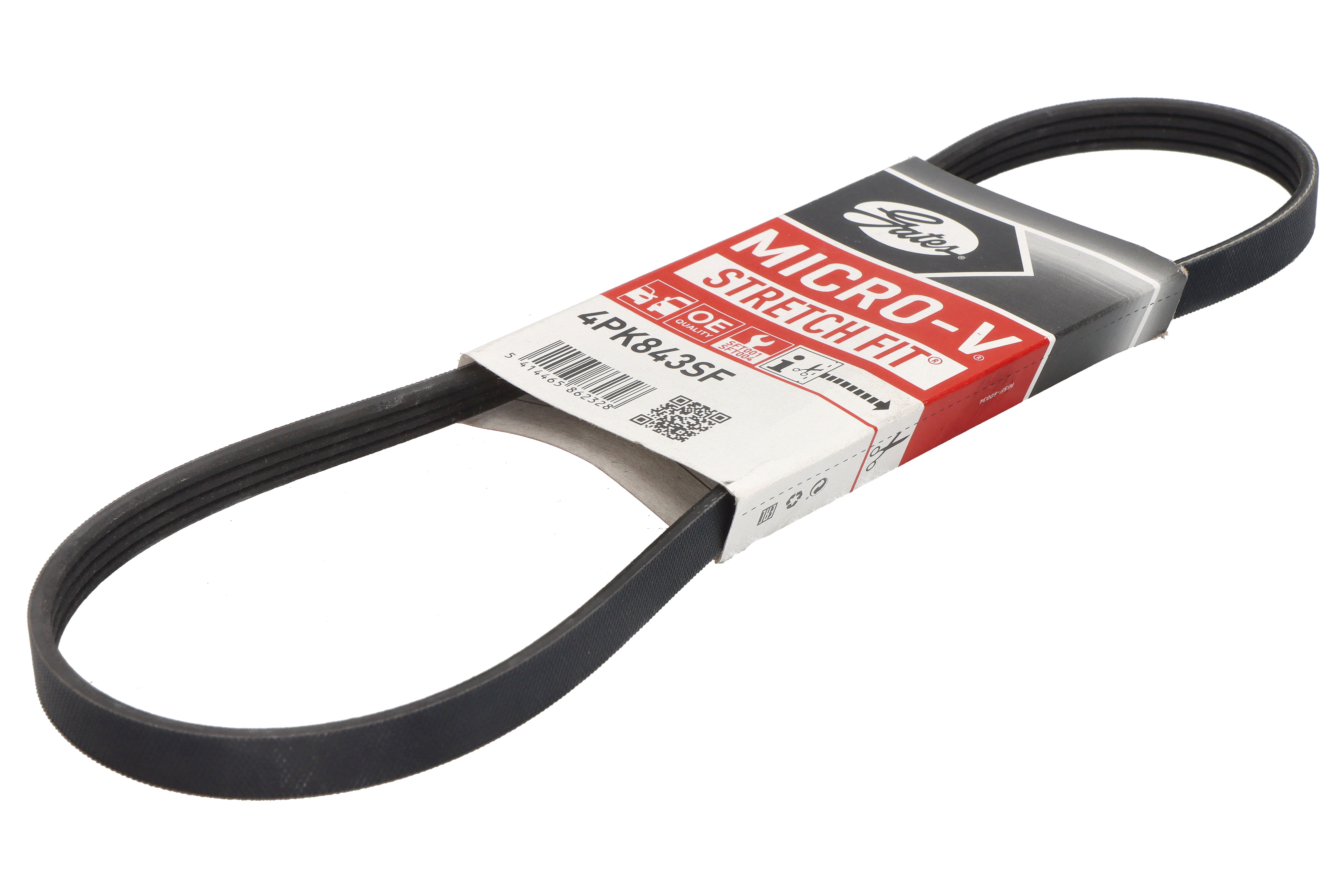 Ремінь поліклиновий BMW X5 (E70) XDRIVE 35 D/2006.02 - 2013.07 GATES (4PK843SF) Gates фото 9