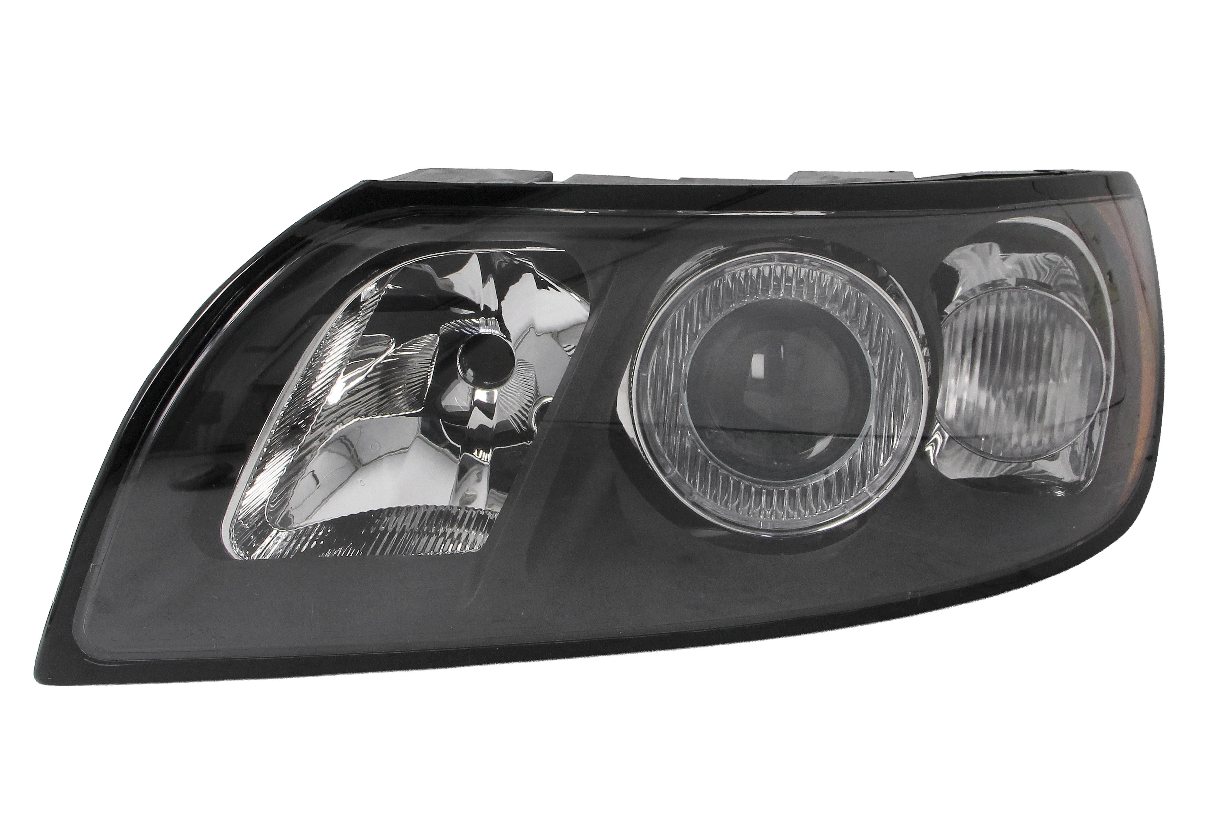 Фара лів (H7/HB3, електричн, з мотором, колір відбивача: чорн) VOLVO S40 II, V50 01.04-04.07
