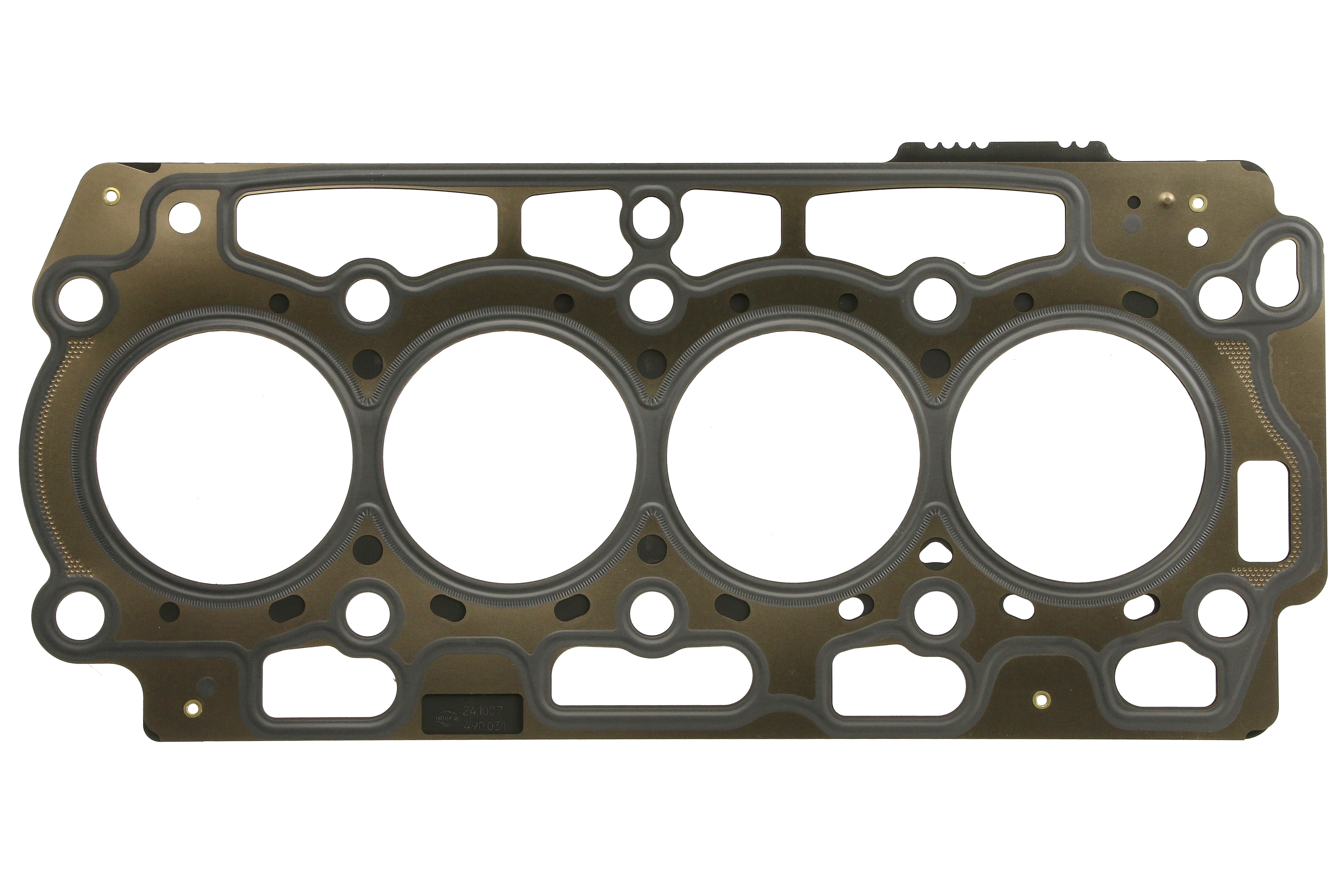 Прокладка головки блока металева Г/Б PSA/FORD C3/FIESTA 1.4HDI/1.5TDCI 8HR(DV4C)/KVJA 4! 1.40MM 09 ELRING (490.031) ELRING фото 3
