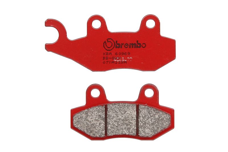BREMBO sada brzdových destiček, kotoučová brzda CPI XS 250 06, CAGIVA CANYON 500 95, ELEFANT 900IE, 900IE GT, 900, 906 90-97, GRAN 900 99, NAVIGATOR 1000 (TOURING) 00-05, DAELIM ROADWIN 125 04, HYOSUNG MS3 250, 125 06-10, KAWASAKI NINJA 250 R 08-10 (MT07Y