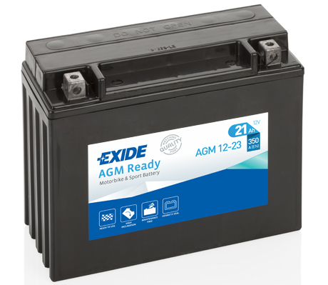 EXIDE startovací baterie ARCTIC CAT PROWLER 650, 550 07-09, BMW I3 ELECTRIC, S ELECTRIC, S RANGE EXTENDER, RANGE EXTENDER, BOMBARDIER TRAXTER 500